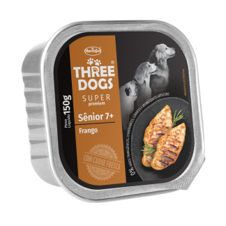 THREE DOGS PATE SENIOR 150 GR
